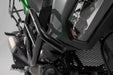 Crash bar - Black. Kawasaki Versys 1000 (18-) / 1100 (24-). SW-Motech