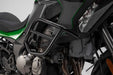 Crash bar - Black. Kawasaki Versys 1000 (18-) / 1100 (24-). SW-Motech