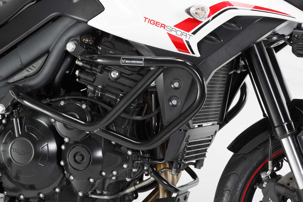 Crash bar - Black. Triumph Tiger 1050 Sport (13-). SW-Motech