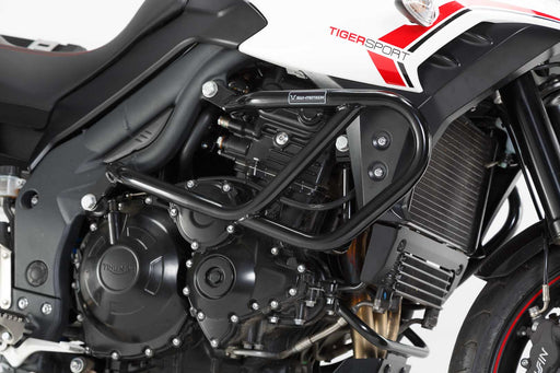 Crash bar - Black. Triumph Tiger 1050 Sport (13-). SW-Motech