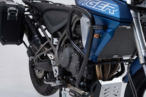 Crash bar - Black. Triumph Tiger 800 models (15-). SW-Motech