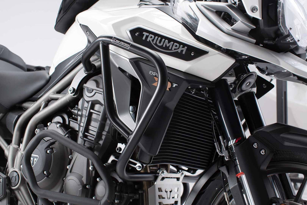Crash bar - Black. Triumph Tiger 1200 / Explorer (15-). SW-Motech