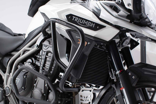 Crash bar - Black. Triumph Tiger 1200 / Explorer (15-). SW-Motech