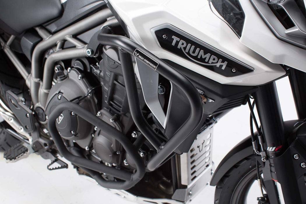 Crash bar - Black. Triumph Tiger 1200 / Explorer (15-). SW-Motech