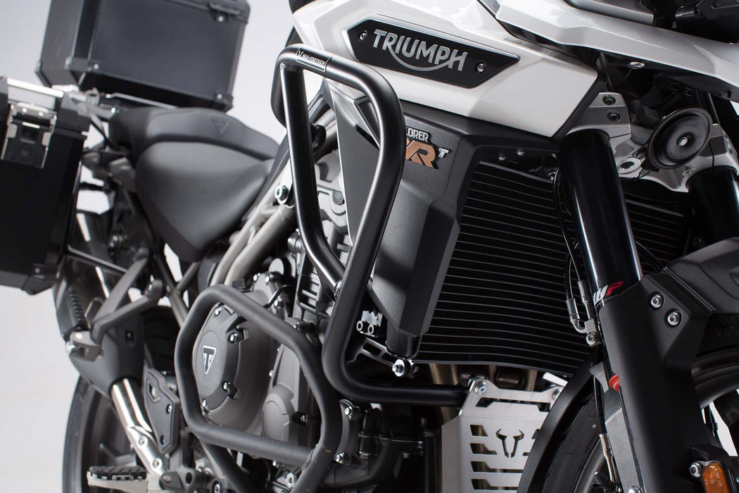Crash bar - Black. Triumph Tiger 1200 / Explorer (15-). SW-Motech