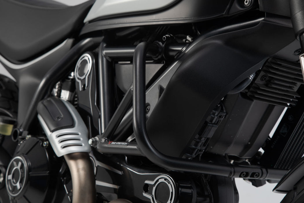 Crash bar - Black. Ducati Scrambler models (14-). SW-Motech