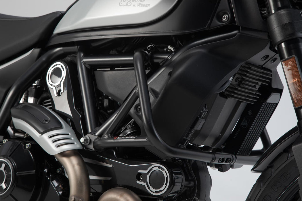 Crash bar - Black. Ducati Scrambler models (14-). SW-Motech