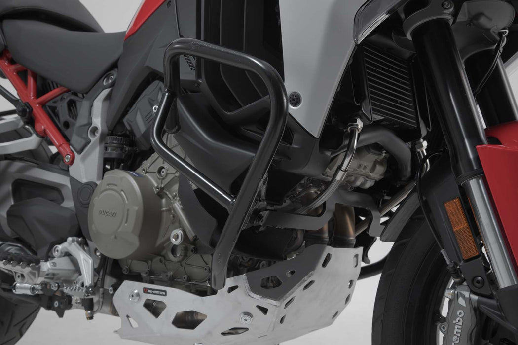 Crash bar - Black. Ducati Multistrada V4 (20-). SW-Motech