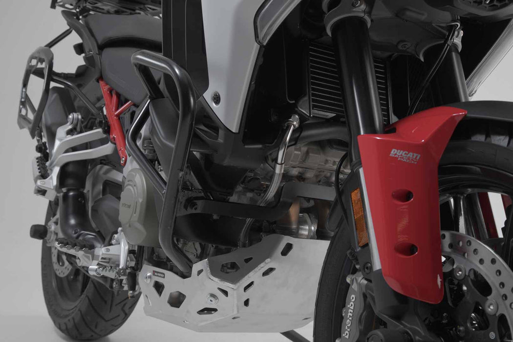 Crash bar - Black. Ducati Multistrada V4 (20-). SW-Motech