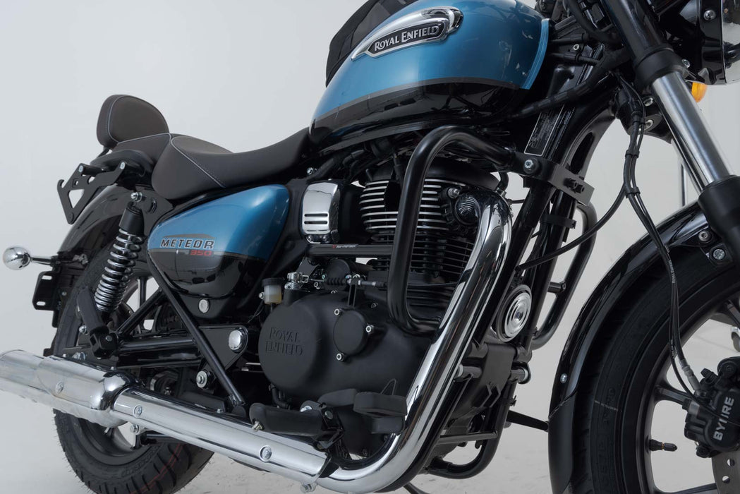 Crash bar - Black. Royal Enfield Meteor 350 (19-). SW-Motech