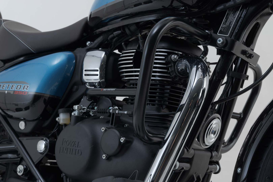Crash bar - Black. Royal Enfield Meteor 350 (19-). SW-Motech