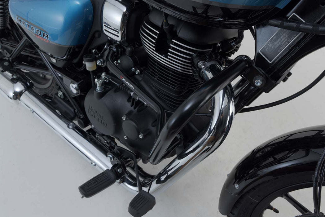 Crash bar - Black. Royal Enfield Meteor 350 (19-). SW-Motech