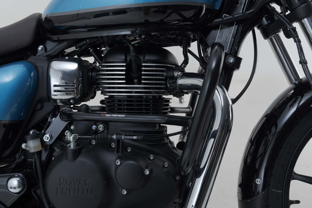 Crash bar - Black. Royal Enfield Meteor 350 (19-). SW-Motech