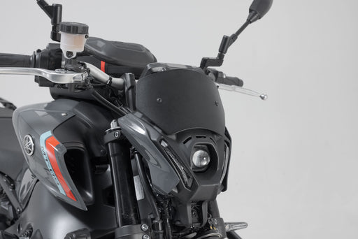 Windscreen - Black. Yamaha MT-09 / MT-09 SP (20-23). SW-Motech