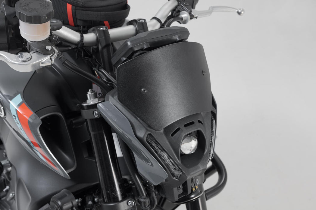 Windscreen - Black. Yamaha MT-09 / MT-09 SP (20-23). SW-Motech