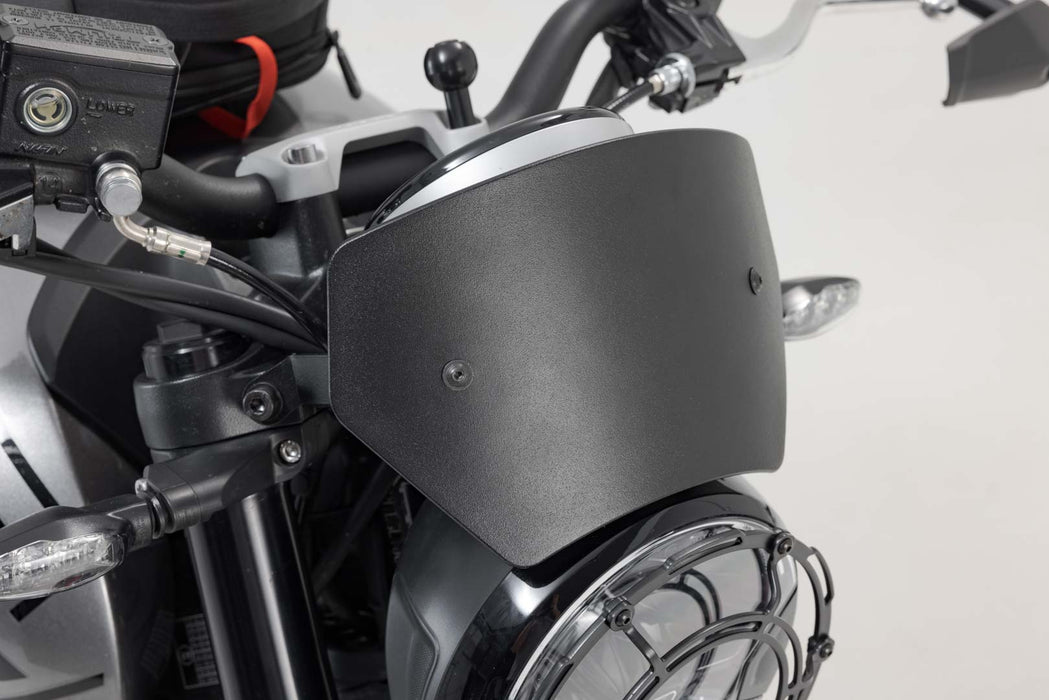 Windscreen - Black. Triumph Trident 660 (21-). SW-Motech