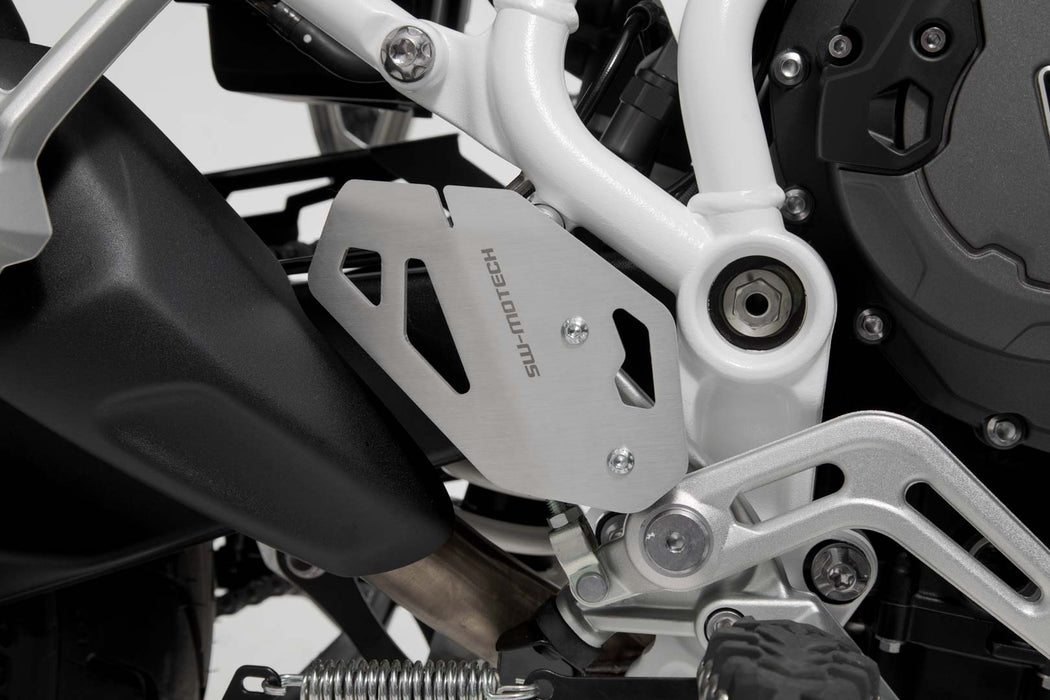 Heel guard right - Black. Triumph Tiger 900/GT/Rally/Pro (19-23). SW-Motech