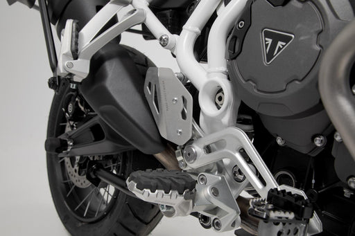 Heel guard right - Black. Triumph Tiger 900/GT/Rally/Pro (19-23). SW-Motech