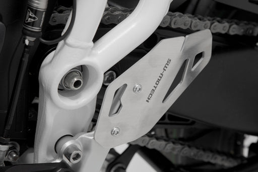 Heel guard left - Black. Triumph Tiger 900/GT/Rally/Pro (19-23). SW-Motech