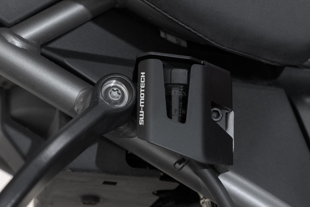 Brake fluid reservoir guard - Black. Harley-Davidson Pan America (21-). SW-Motech