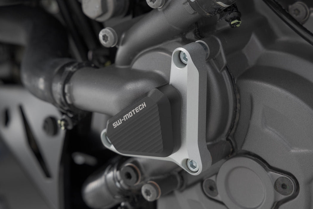 Water pump protection - Silver/black. Ducati models. SW-Motech