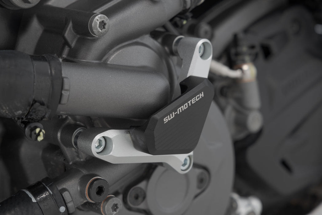 Water pump protection - Silver/black. Ducati models. SW-Motech