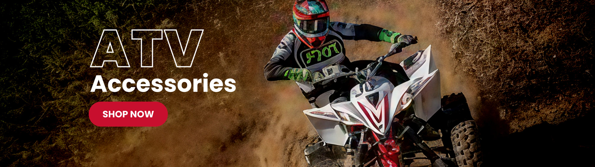 ATV accessories designed to enhance performance, protection and comfort for off-road adventures