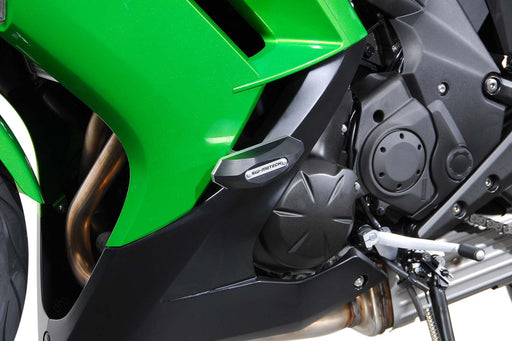 Frame slider kit - Black. Kawasaki ER-6f (12-16). SW-Motech