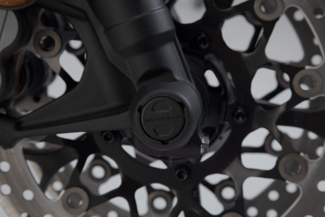 Slider set for front axle - Black. Honda CB1000R (18-). SW-Motech