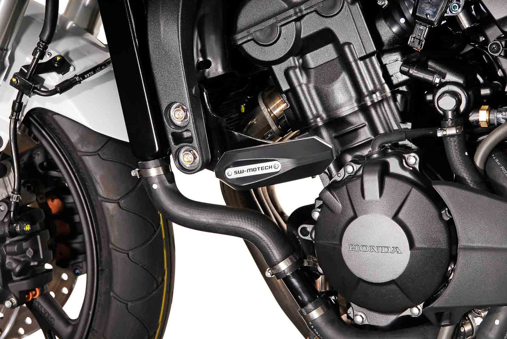 Frame slider kit - Black. Honda CB600 F (07-13), CBF600 S/N (08-09). SW-Motech