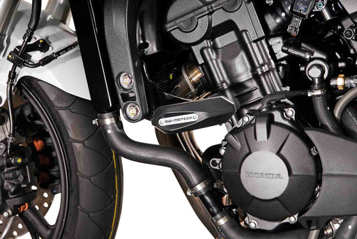 Frame slider kit - Black. Honda CB600 F (07-13), CBF600 S/N (08-09). SW-Motech