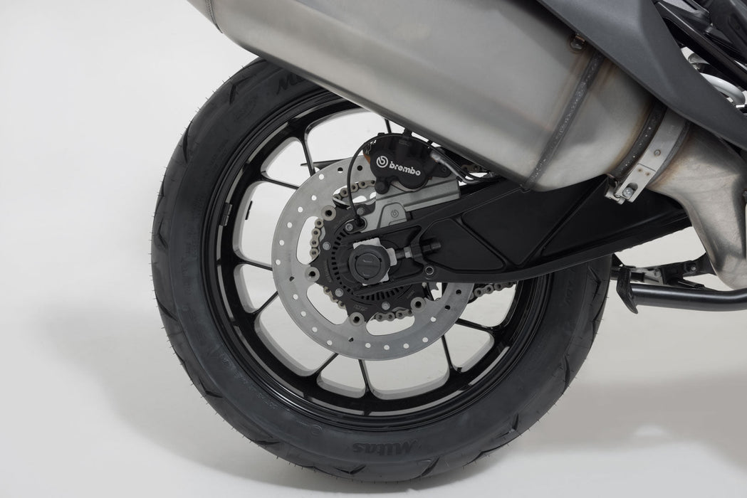 slider set for rear axle - Black. KTM models, Husqvarna Svartpilen 801 (24-). SW-Motech