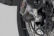 Slider set for rear axle - Black. Suzuki, Honda, Triumph models. SW-Motech