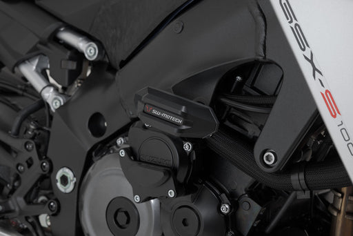 Frame slider kit - Black. Suzuki GSX-S 950 / GSX-S 1000/GT (21-). SW-Motech