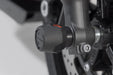 Slider set for front axle - Black. Yamaha MT-09/SP, XSR900, XT1200Z. SW-Motech