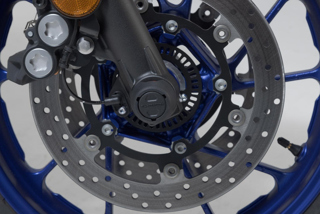 Slider set for front axle - Black. Yamaha models (14-). SW-Motech