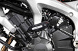 Frame slider kit - Black. Yamaha FZ1/Fazer FZ6/Fazer. SW-Motech