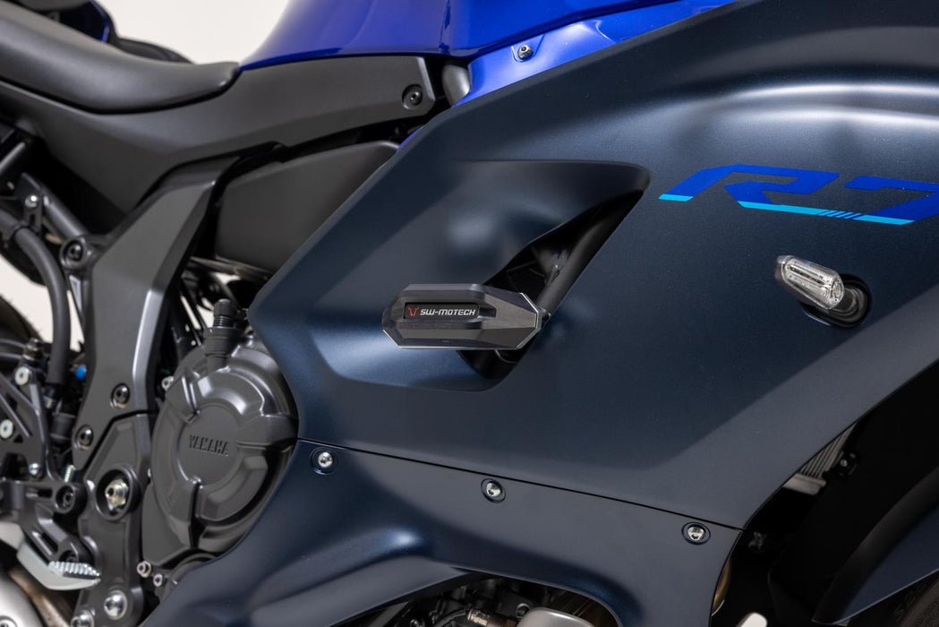 Frame slider kit - Black. Yamaha YZF-R7 (21-). SW-Motech