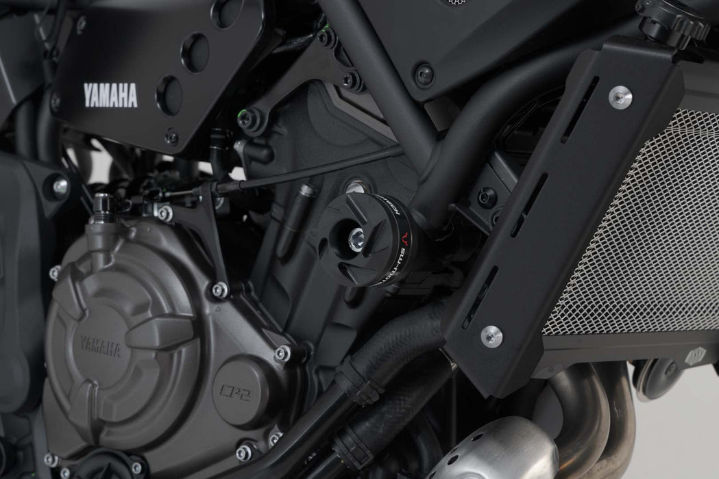 Frame slider kit - Black. Yamaha XSR700 (15-) / XTribute (19-). SW-Motech