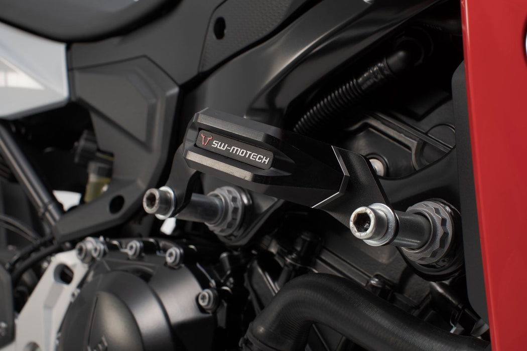 Frame slider kit - Black. BMW F 900 R (19-). SW-Motech