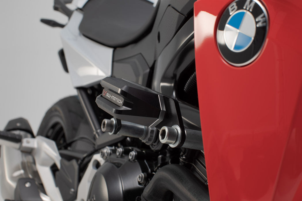 Frame slider kit - Black. BMW F 900 R (19-). SW-Motech