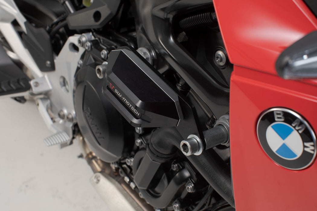 Frame slider kit - Black. BMW F 900 R (19-). SW-Motech
