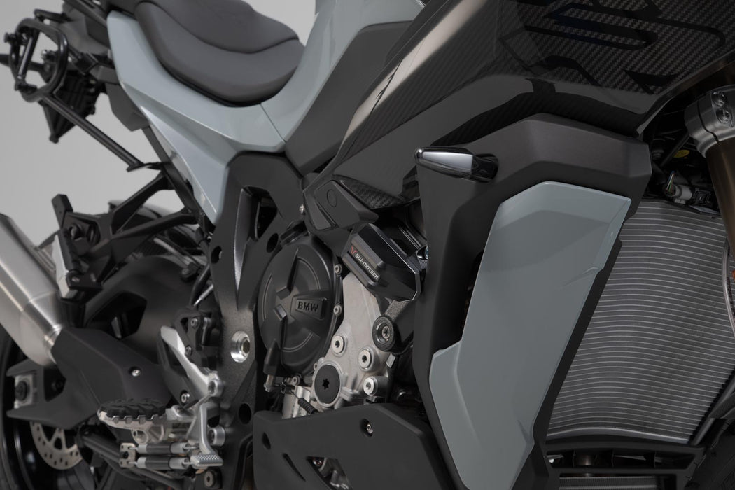 Frame slider kit - Black. BMW S 1000 XR (19-23). SW-Motech