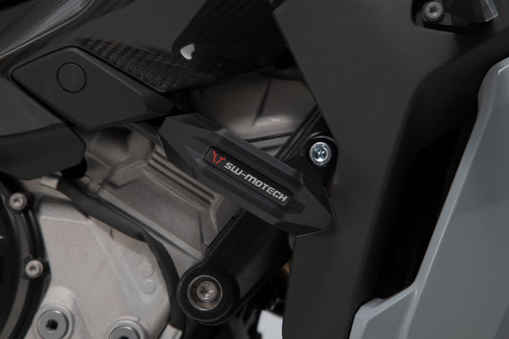 Frame slider kit - Black. BMW S 1000 XR (19-23). SW-Motech
