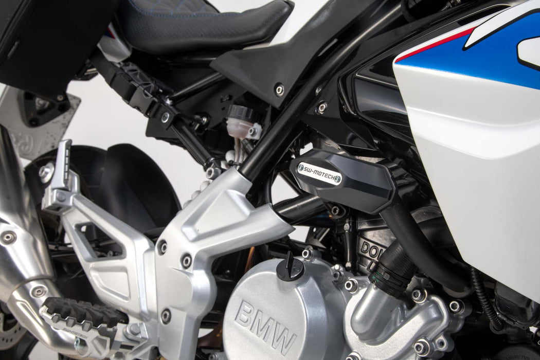 Frame slider kit - Black. BMW G 310 R (16-20). SW-Motech