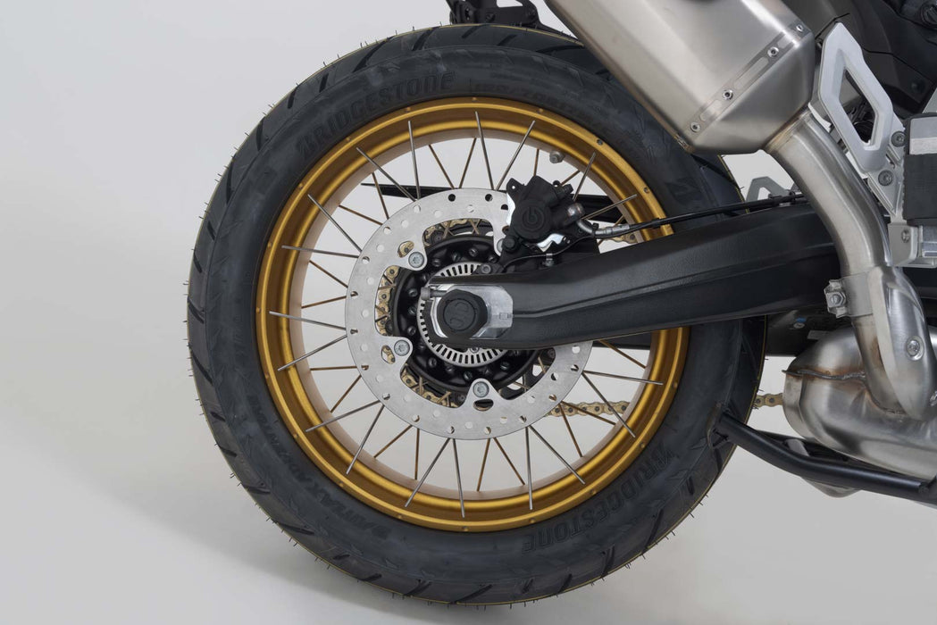 Slider set for rear axle - Black. BMW models, Honda CBR1000RR-R. SW-Motech