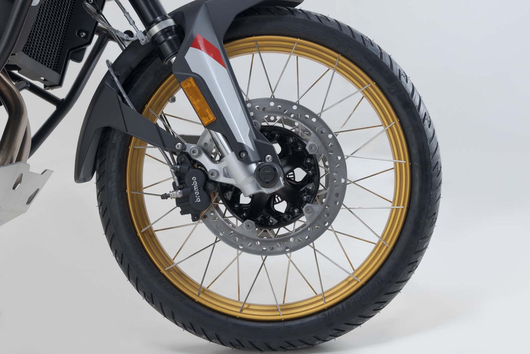 Slider set for front axle - Black. BMW F750/800GS, F850GS/Adv, F900R/XR/GS. SW-Motech