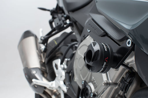 Frame slider kit - Black. BMW S 1000 R (16-20). SW-Motech