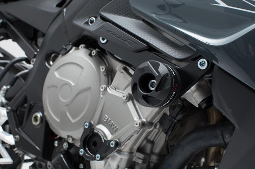 Frame slider kit - Black. BMW S 1000 R (16-20). SW-Motech