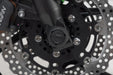 Slider set for front axle - Black. Kawasaki Versys 650 (07-09) / (14-). SW-Motech